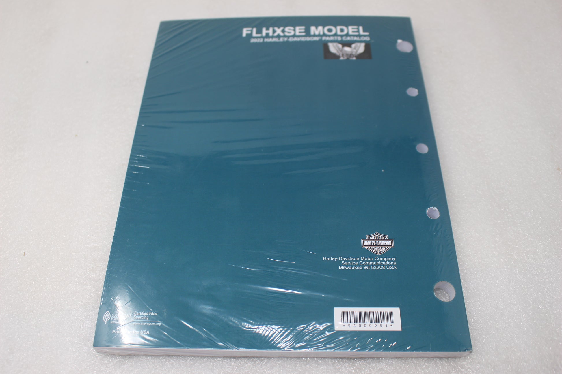 94000951 NEW OEM 2022 HARLEY-DAVIDSON FLHXSE MODEL PARTS CATALOG