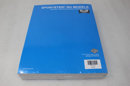 94001176 NEW OEM 2024 HARLEY-DAVIDSON SPORTSTER RH ELECTRICAL DIAGNOSTIC MANUAL