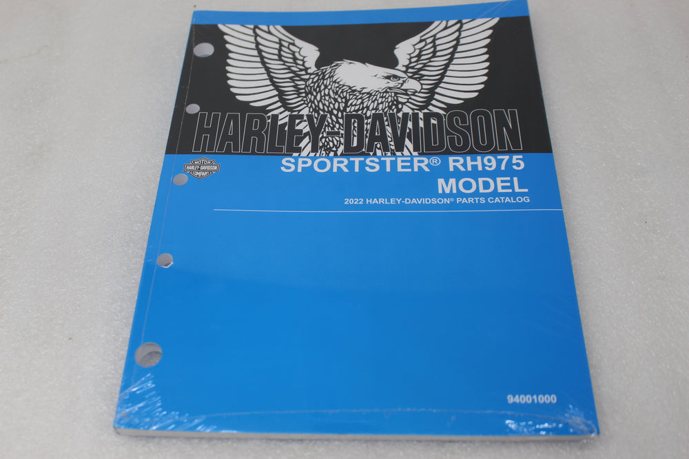 94001000 NEW OEM 2022 HARLEY-DAVIDSON SPORTSTER RH975 MODEL PARTS CATALOG
