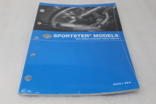 94451-06A NEW OEM 2006 HARLEY-DAVIDSON SPORTSTER MODELS PARTS CATALOG