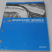 94000380 NEW OEM 2017 HARLEY-DAVIDSON SPORTSTER MODELS PARTS CATALOG