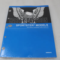 94000442 NEW OEM 2018 HARLEY-DAVIDSON SPORTSTER MODELS PARTS CATALOG