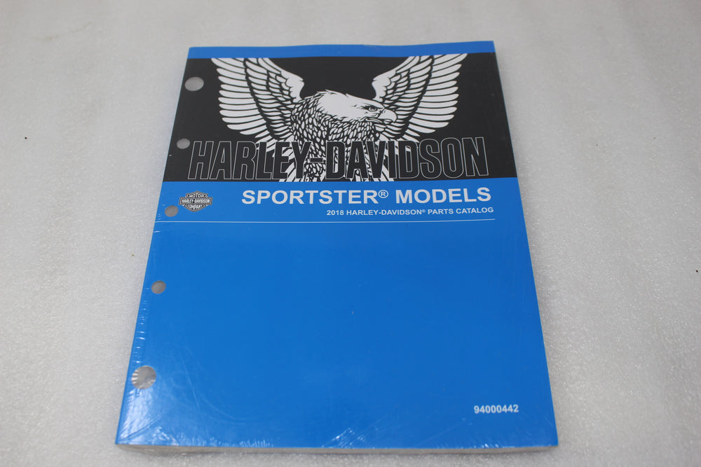 94000442 NEW OEM 2018 HARLEY-DAVIDSON SPORTSTER MODELS PARTS CATALOG