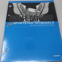 94000909 NEW OEM 2021 HARLEY-DAVIDSON SPORTSTER RH MODELS PARTS CATALOG