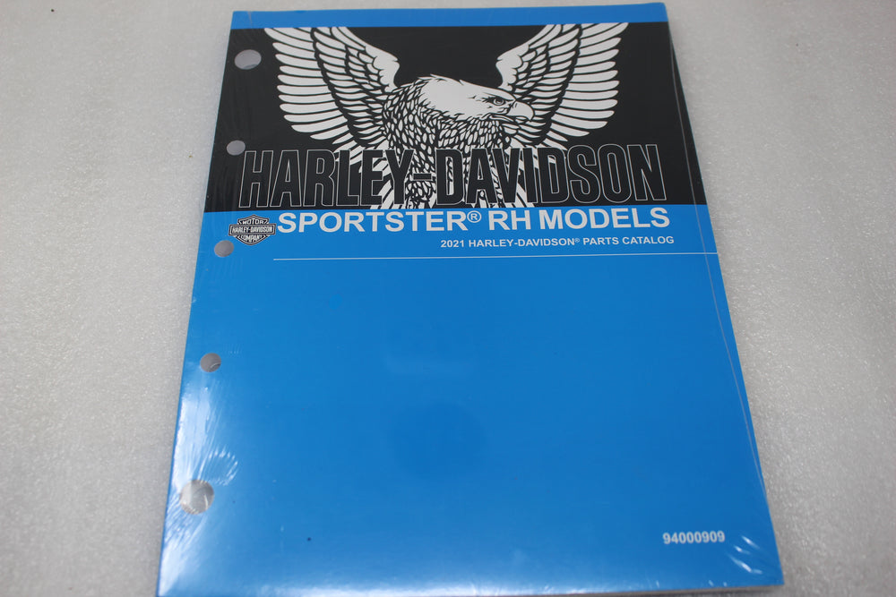 94000909 NEW OEM 2021 HARLEY-DAVIDSON SPORTSTER RH MODELS PARTS CATALOG