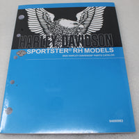 94000983 NEW OEM 2022 HARLEY-DAVIDSON SPORTSTER RH MODELS PARTS CATALOG