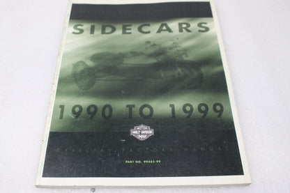 99485-99 OEM 1990-1999 HARLEY-DAVIDSON SIDECAR SERVICE MANUAL