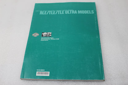 99485-02 OEM 1990-2002 HARLEY-DAVIDSON SIDECAR SERVICE MANUAL RLE/TLE/TLE ULTRA