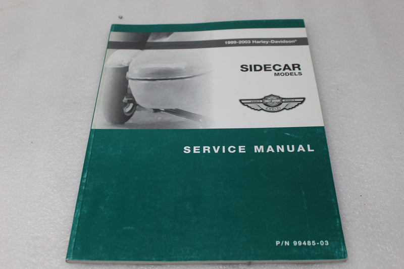 New OEM Harley-Davidson Sidecar Manuals – Service & Parts Catalogs