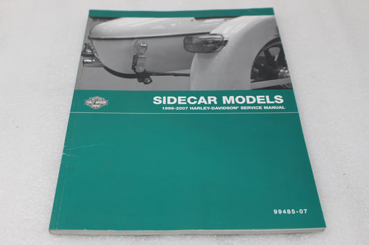 99485-07 OEM 1999-2007 HARLEY-DAVIDSON SIDECAR SERVICE MANUAL