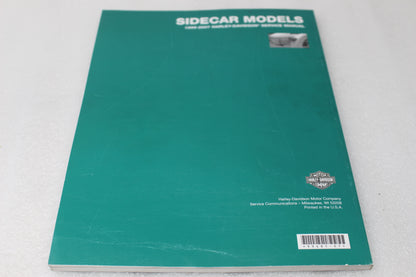99485-07 OEM 1999-2007 HARLEY-DAVIDSON SIDECAR SERVICE MANUAL