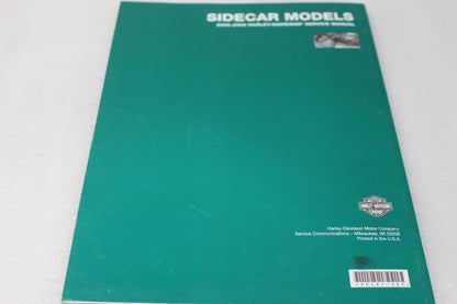 99485-09 OEM 2006-2009 HARLEY-DAVIDSON SIDECAR SERVICE MANUAL