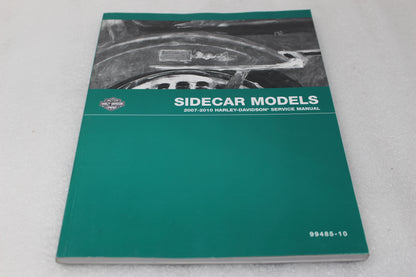 99485-10 OEM 2007-2010 HARLEY-DAVIDSON SIDECAR SERVICE MANUAL