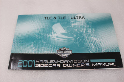 99958-01 OEM 2001 HARLEY-DAVIDSON TLE & TLE - ULTRA SIDECAR OWNER'S MANUAL