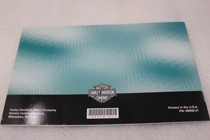 99958-01 OEM 2001 HARLEY-DAVIDSON TLE & TLE - ULTRA SIDECAR OWNER'S MANUAL