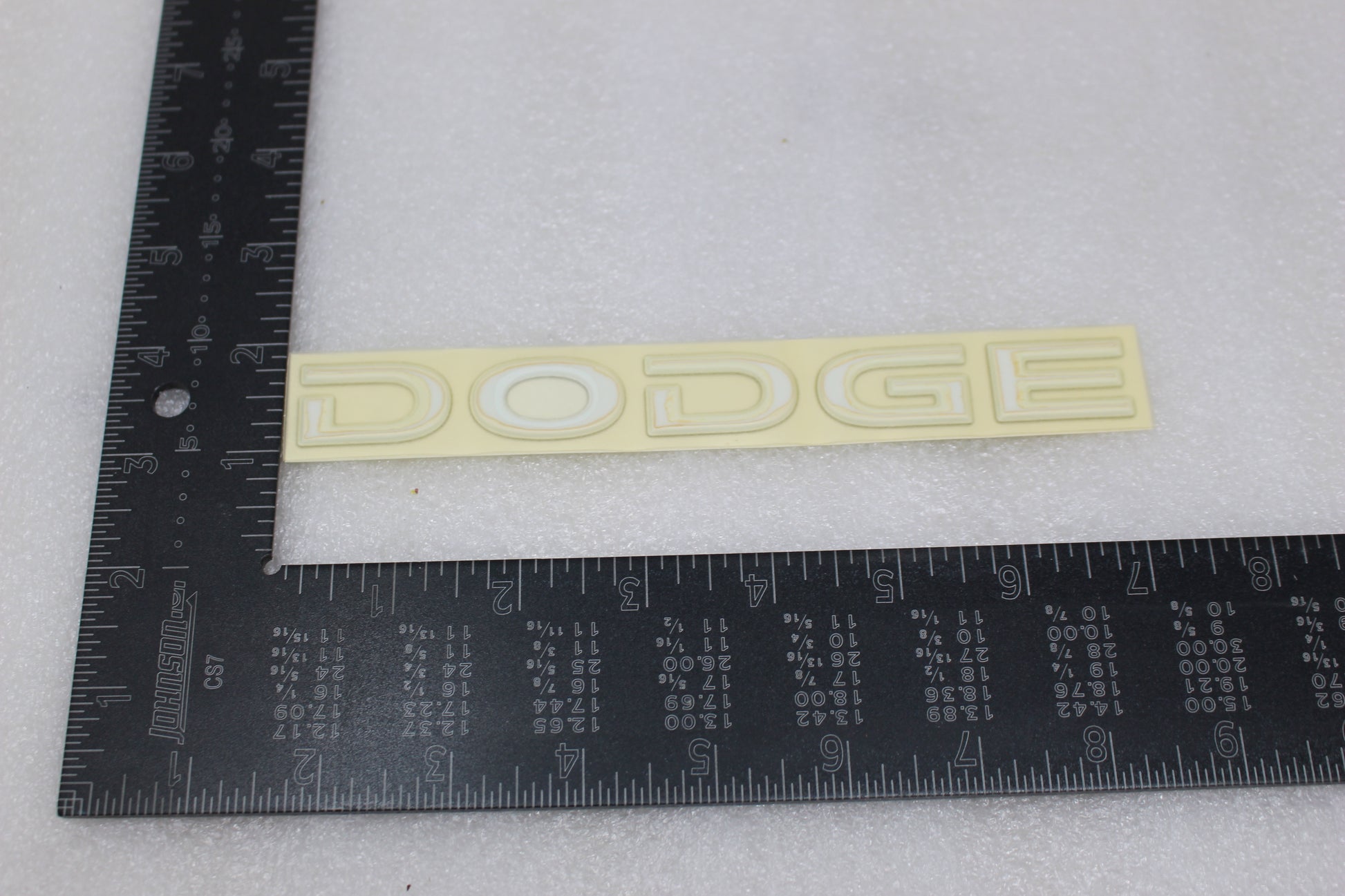 WN80BWAAA NEW OEM 2003-2010 DODGE VIPER SRT-10 REAR BUMPER "DODGE" DECAL