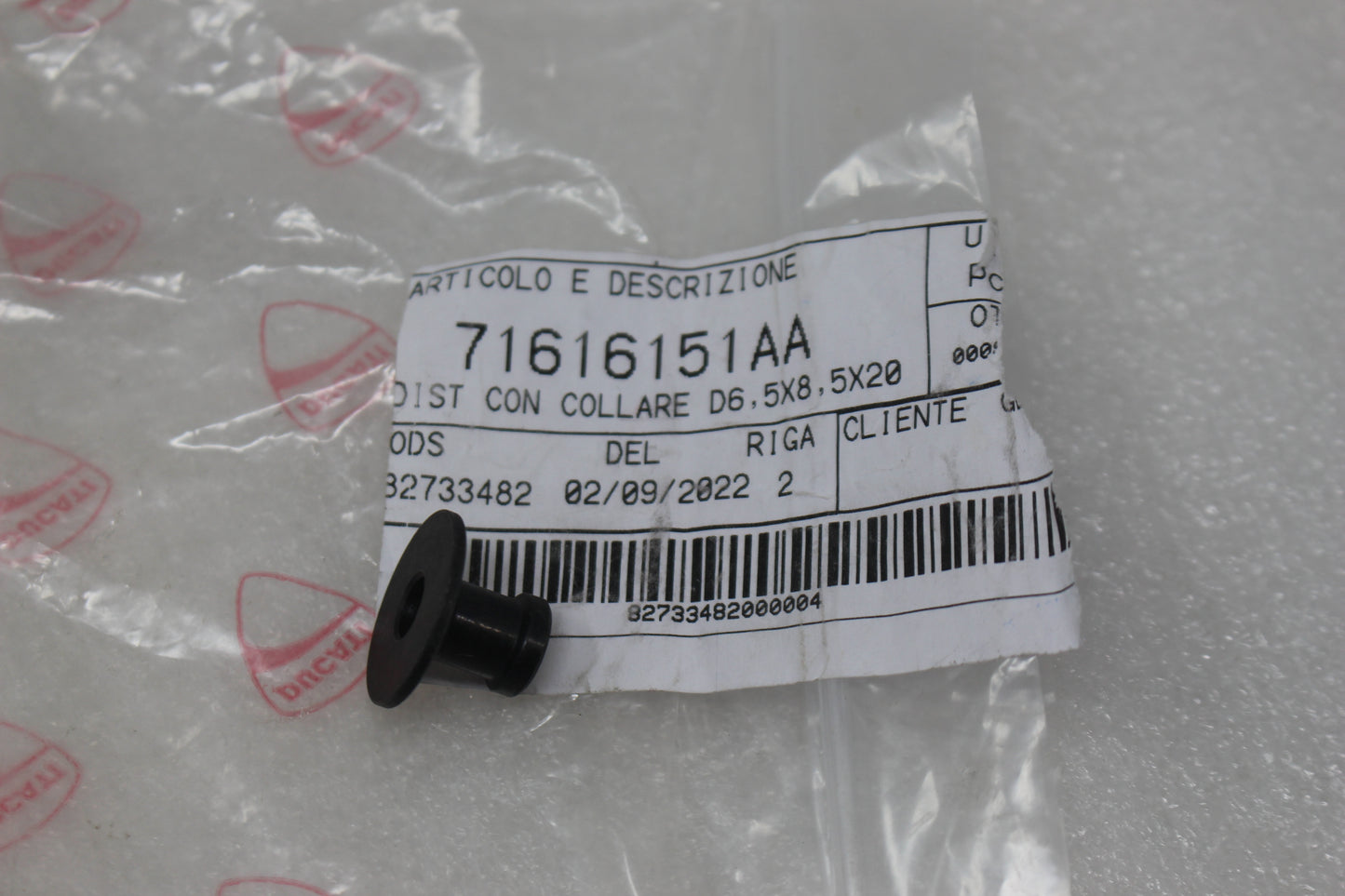 71616151AA NEW OEM 2021-2025 DUCATI SCRAMBER MONSTER SPACER 6.5X8.5X20.5