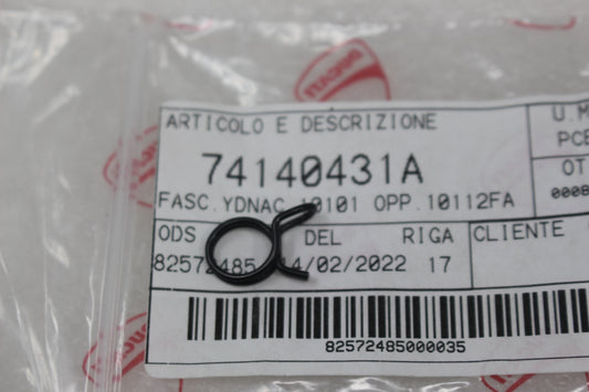 74140431A NEW OEM 2001-2025 DUCATI HOSE GUIDE CLAMP SCRAMBLER MONSTER PANIGALE