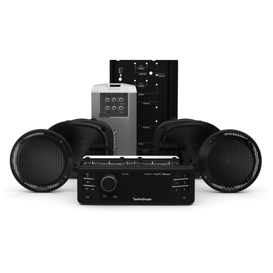 HD9813RGU-STAGE2 NEW ROCKFORD FOSTAGE STAGE 2 AUDIO SYSTEM FOR 2008-2013 HARLEY FLHTCU ULTRA CLASSIC