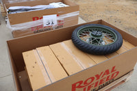 
              NEW OEM ROYAL ENFIELD PARTS LOT 9834 PARTS LEVERS GRIPS ENGINES WHEELS SEATS
            