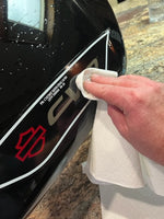 
              OEM NEW HARLEY CVO SCREAMIN EAGLE SADDLEBAG GAS TANK FENDER DECALS PAIR
            