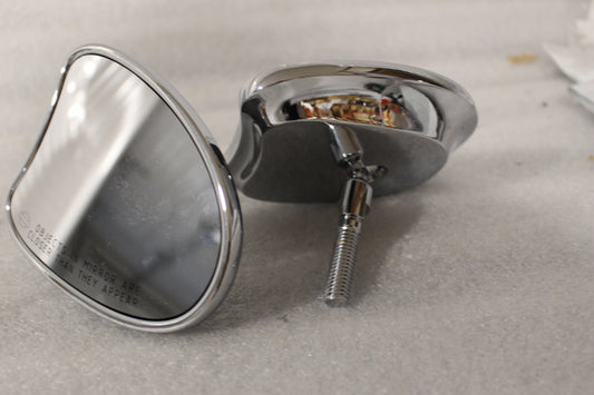 NEW OEM HARLEY RH/LH PREM MIRROR CHROME FLHX 56000100/56000102