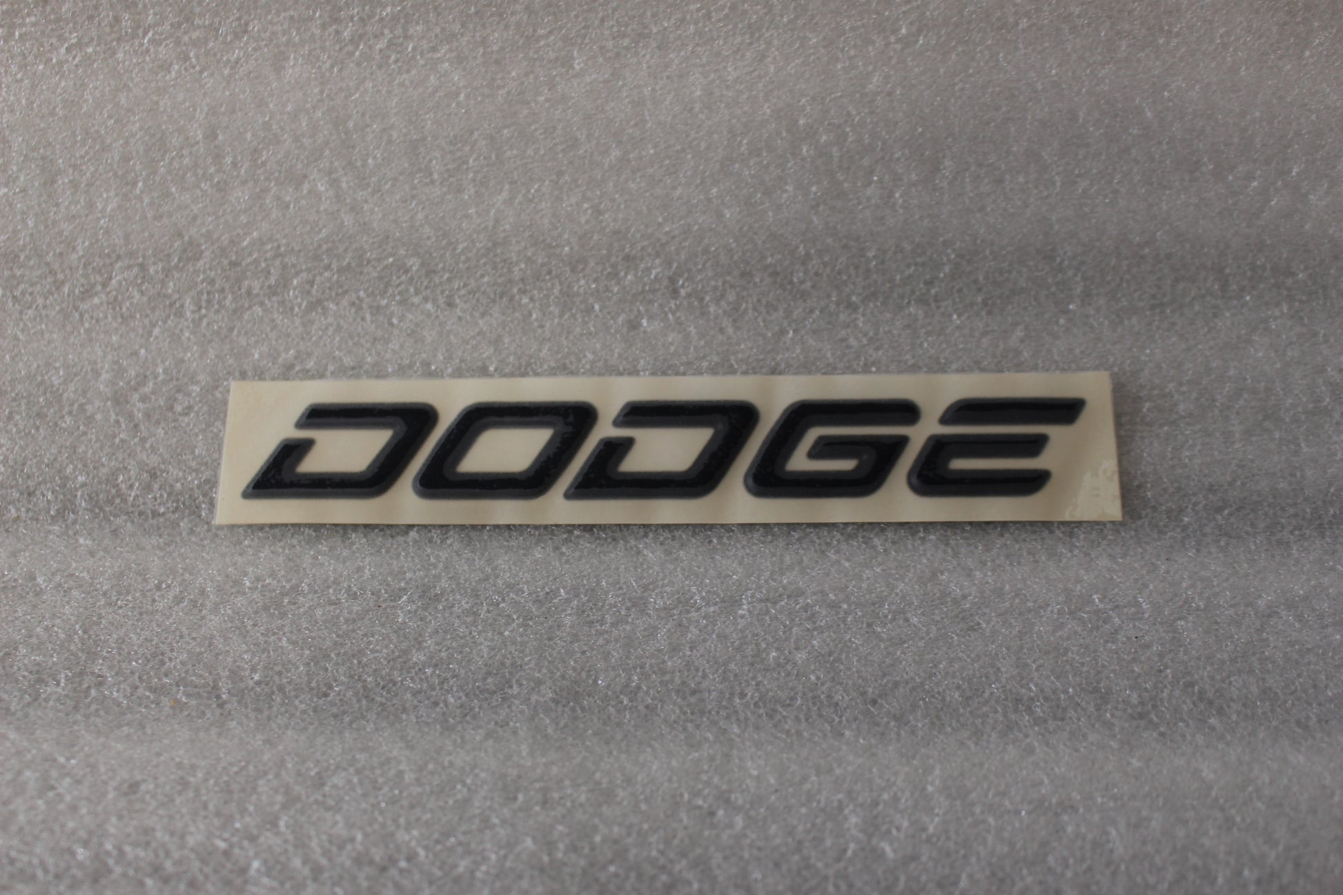 GC54YBW NEW OEM 2001 DODGE VIPER RT/10 GTS BLACK REAR BUMPER DECAL GC54YBW