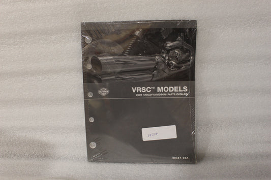99457-08A NEW OEM 2008 HARLEY-DAVIDSON VRSC VROD PARTS CATALOG