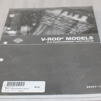 99457-16 NEW OEM 2016 HARLEY-DAVIDSON VRSC VROD MODELS PARTS CATALOG