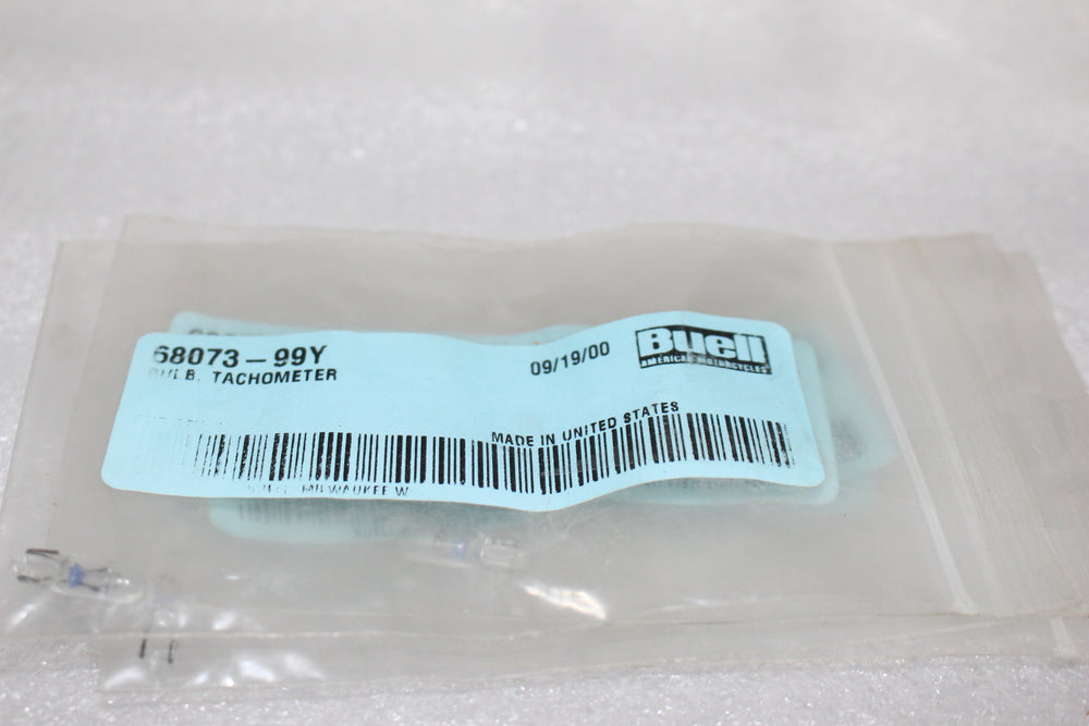 68073-99Y NEW OEM 1999-2002 BUELL M2 S3 X1 TACHOMETER BULB 68073-99Y