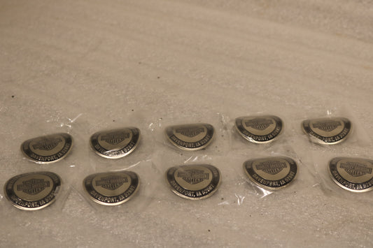 NOS NEW HARLEY OIL DIPSTICK CURVED DIP DOT WIEBLER'S DAVENPORT IA LOT OF 10