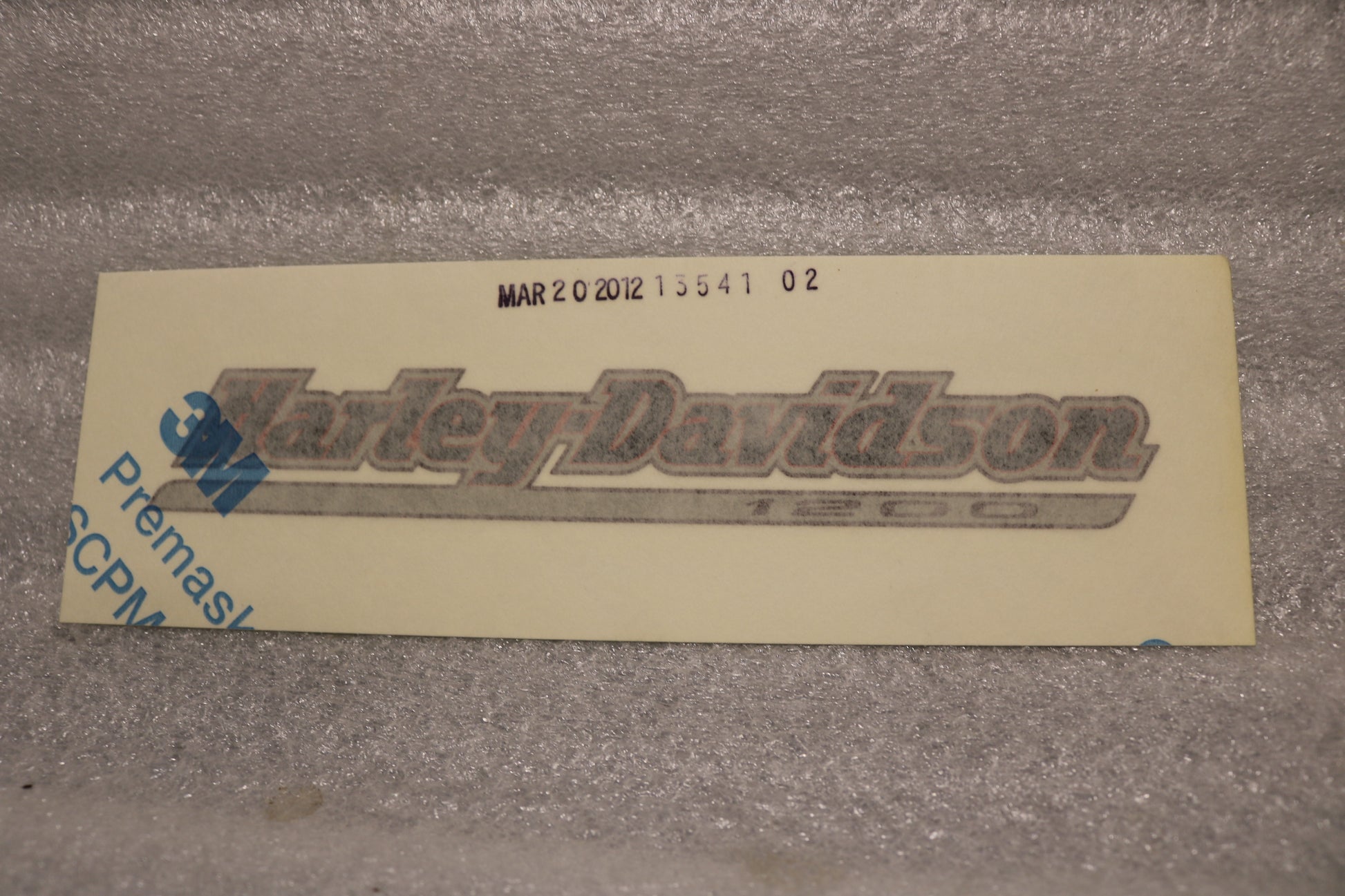13541-02 NEW OEM 2002 HARLEY-DAVIDSON SPORTSTER XL1200 FUEL TANK DECAL