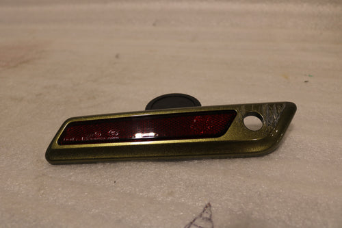 NEW NOS OEM HARLEY FACEPLATE, RH S/B RH, OLIVE GOLD. 90200449