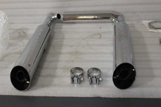 80420-06 NEW OEM 2006 HARLEY-DAVIDSON FXSTD FLSTF BALONEY CUT MUFFLER KIT
