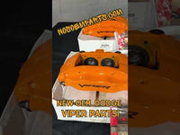 
              NEW OEM 2014-2017 DODGE VIPER ORANGE BRAKE CALIPER SET FRONT/REAR 68237341AA 68237340AA 68237334AA 68237335AA
            
