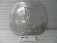 
              NOS NEW 2004 AND NEWER HARLEY FLTR/X/U ROADGLIDE FLAMED WINDSHIELD 57777-04
            
