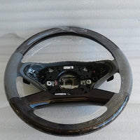 NOS NEW MERCEDES S-CLASS STEERING WHEEL LEATHER WOOD A22146092037G44