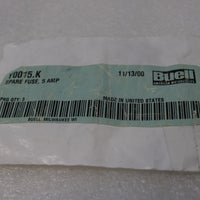 NEW OEM BUELL SPARE FUSE, 5 AMP Y0015.K