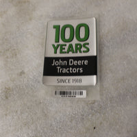 NEW JOHN DEERE 100 YEARS OF TRACTORS DECAL L221808